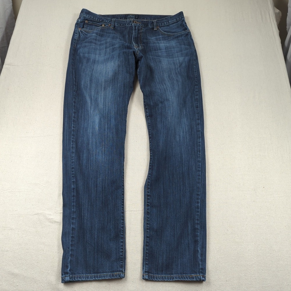 Lucky Brand Jeans‎ Mens 38x34 Blue 221 Original Straight Casual Faded American